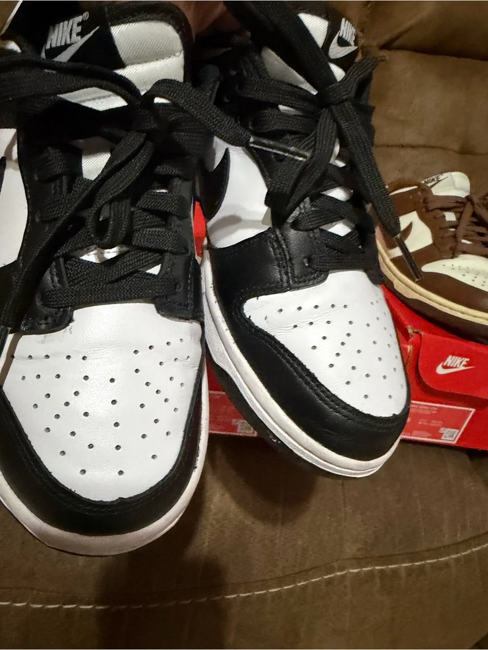 Nike Dunk Low womans Sneakers - Black/White